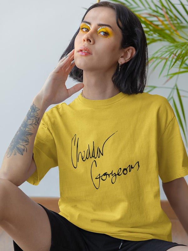 Signature T-Shirt (Yellow)